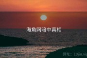 海角网暗中真相