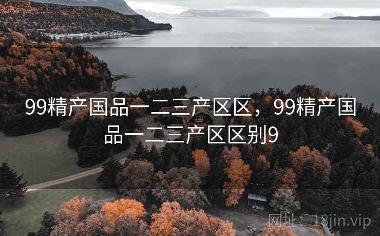 99精产国品一二三产区区，99精产国品一二三产区区别9